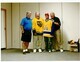 Marcel Dionne, Stan Jonathan, me and Bobby Hull