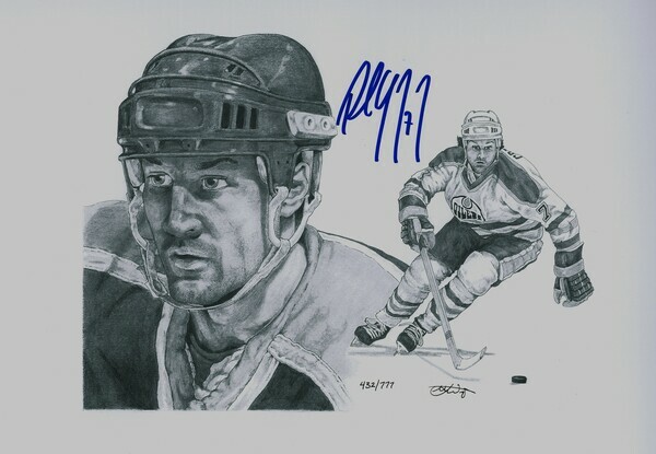 Mark Wigston Art - Hockey Artwork - Mark Messier