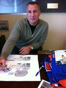 Paul Coffey signing my prints